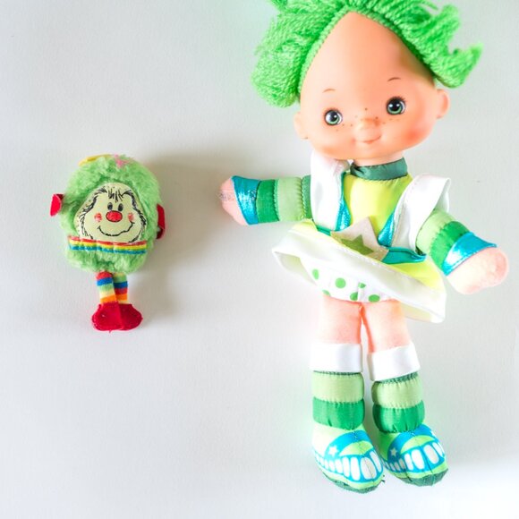 Vintage Rainbow Brite Doll – Patty O’Green with Sprite, 1980s Original - Picture 3 of 4